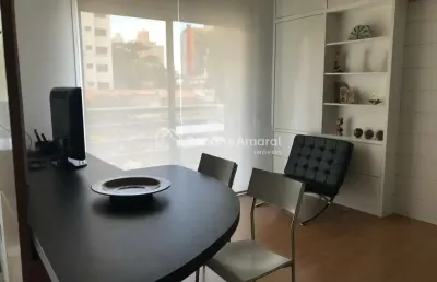 Apartamento mobiliado para locação no cambuí em campinas/sp