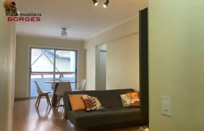 Apartamento a venda na vila olímpia de 2 dormitórios, suite, 1 vaga, modernizado.