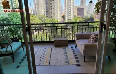 Belíssimo apartamento a venda no brooklin, 3 dormitórios, 2 suites, 2 vagas.