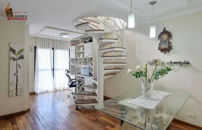 Ótima planta em cob. duplex 4 dorm 3 suítes varanda gourmet  lazer completo