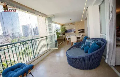 Sofisticado e moderno 4 dorm 4 suítes ampla varanda 3 vagas