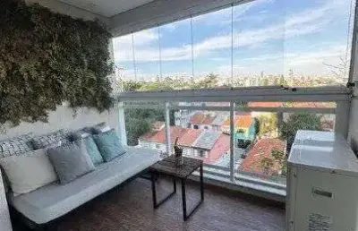Charmoso apartamento de 78,0 m2 - 2 dts c/ 1 suíte - alto de pinheiros