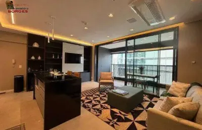 Apartamento com 1 quarto para alugar na Avenida Roque Petroni Júnior, Brooklin, São Paulo
