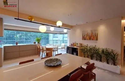Vila clementino mobiliado 161m² úteis 3 suítes 2 vagas lazr total!!