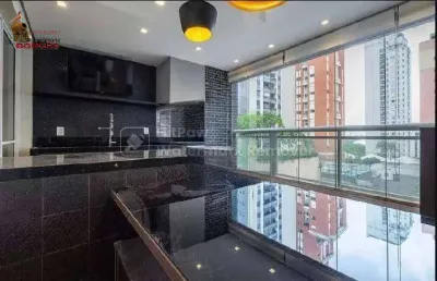 Paraiso com 133m² úteis, terraço gourmet, lazer com piscina e quadra!