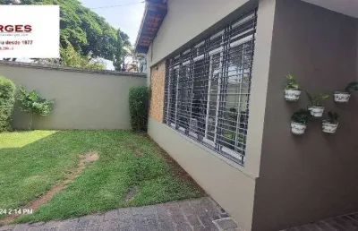 Casa térrea 3 dormitórios  (1 suíte) - 5 vagas  locação/venda no brooklin.