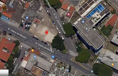 Terreno comercial para alugar na Rua Vieira de Morais, Campo Belo, São Paulo