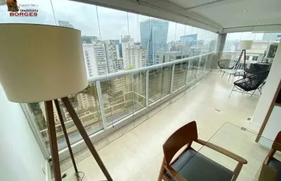 Flat - vila nova conceição  - totalmente mobiliado - 80m²