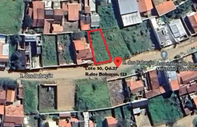 Terreno à venda na Rua dos Babaçús, 123, Belveder Clube dos 500, Guaratinguetá