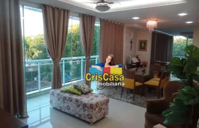 Cobertura com 3 dormitórios à venda, 260 m² por r$ 980.000,00 - bosque da praia - rio das ostras/rj