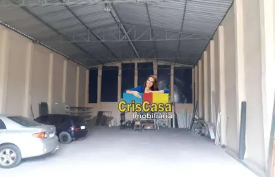Galpão à venda, 300 m² por r$ 905.000,00 - extensão serramar - rio das ostras/rj