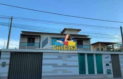 Casa com 4 dormitórios à venda, 318 m² por r$ 1.100.000,00 - jardim bela vista - rio das ostras/rj