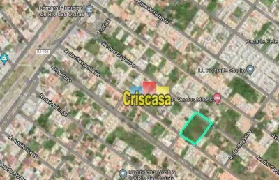 Terreno à venda, 3584 m² por r$ 1.400.000,00 - verdes mares - rio das ostras/rj