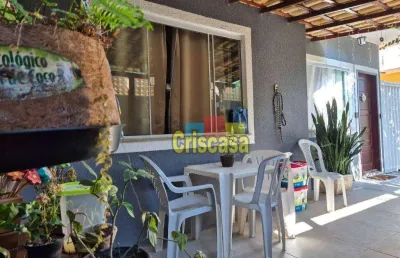 Casa com 2 dormitórios à venda, 65 m² por r$ 250.000,00 - cidade beira mar - rio das ostras/rj