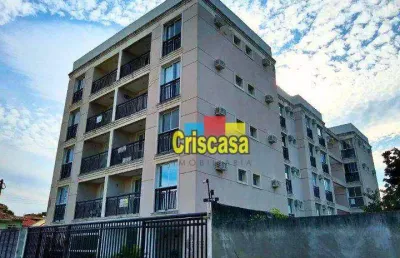 Apartamento com 2 dormitórios à venda, 50 m² por r$ 220.000,00 - jardim campomar - rio das ostras/rj