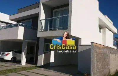 Casa de alto padrão com 4 dormitórios à venda, 330 m² por r$ 1.200.000 - extensão do bosque - rio das ostras/rj