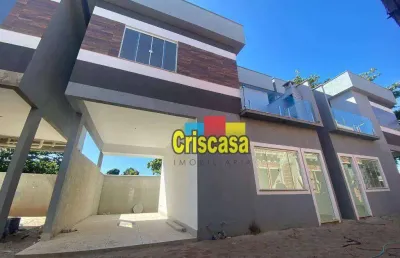 Casa com 2 dormitórios à venda, 73 m² por r$ 280.000,00 - village rio das ostras - rio das ostras/rj