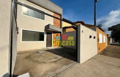 Casa com 3 dormitórios à venda, 80 m² por r$ 450.000,00 - village rio das ostras - rio das ostras/rj