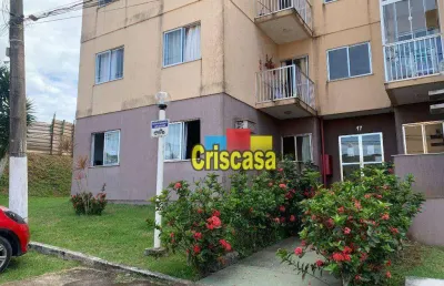 Apartamento com 2 dormitórios à venda, 60 m² por r$ 130.000,00 - maria turri - rio das ostras/rj