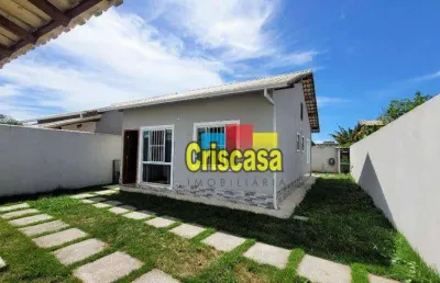 Casa com 2 dormitórios à venda, 70 m² por r$ 300.000,00 - enseada das gaivotas - rio das ostras/rj