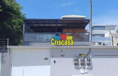 Casa com 4 dormitórios à venda, 59 m² por r$ 490.000,00 - colinas - rio das ostras/rj