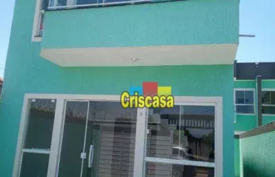 Casa com 2 dormitórios à venda, 87 m² por r$ 291.000,00 - extensão serramar - rio das ostras/rj