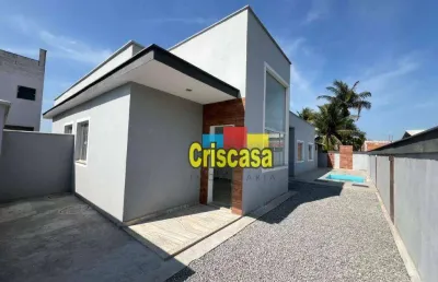 Casa à venda, 75 m² por r$ 450.000,00 - enseada das gaivotas - rio das ostras/rj