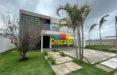 Casa com 4 dormitórios à venda, 240 m² por r$ 1.400.000,00 - extensão do bosque - rio das ostras/rj