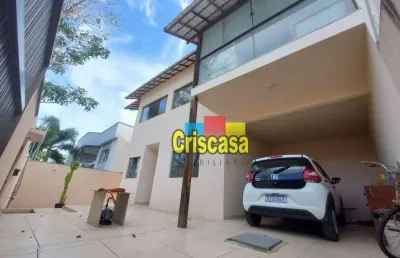 Casa com 4 dormitórios à venda, 220 m² por r$ 480.000,00 - residencial rio das ostras - rio das ostras/rj