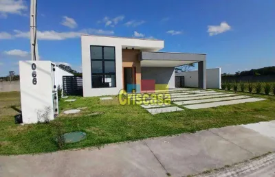 Casa com 3 dormitórios à venda, 185 m² por r$ 1.150.000,00 - viverde ii - rio das ostras/rj