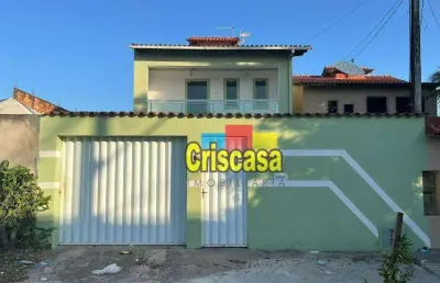 Casa com 4 dormitórios à venda, 228 m² por r$ 460.000,00 - extensão serramar - rio das ostras/rj
