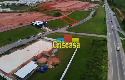 Terreno, 501 m² - venda por r$ 590.000,00 ou aluguel por r$ 9.800,00/mês - condomínio alphaville rio costa do sol - rio das ostras/rj