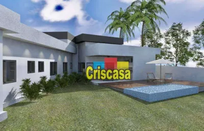 Casa com 4 dormitórios à venda, 150 m² por r$ 1.599.000,00 - balneário das garças - rio das ostras/rj