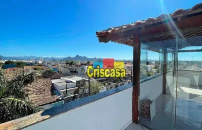 Apartamento com 3 dormitórios à venda, 176 m² por r$ 290.000,00 - atlântica - rio das ostras/rj