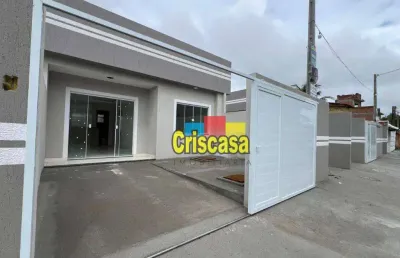 Casa com 2 dormitórios à venda, 64 m² por r$ 265.000,00 - cidade praiana - rio das ostras/rj