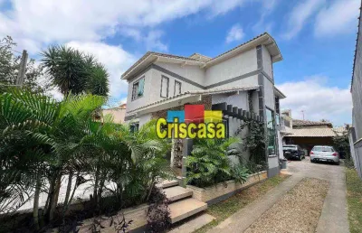 Casa com 4 dormitórios à venda, 190 m² por r$ 850.000,00 - maria turri - rio das ostras/rj