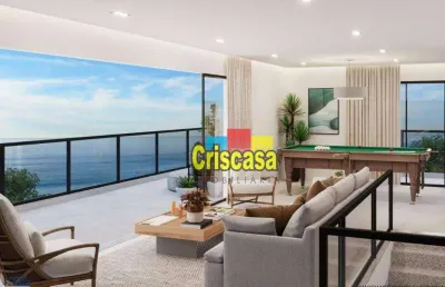 Cobertura à venda, 225 m² por r$ 1.700.000,00 - costazul - rio das ostras/rj