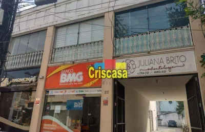 Sala comercial para alugar na Rua Maria Letícia, 35, Centro, Rio das Ostras