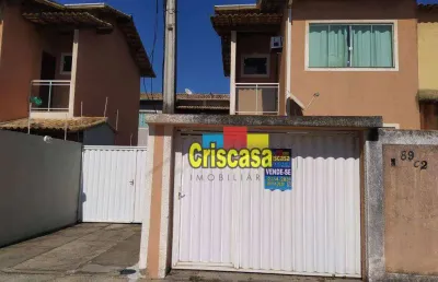 Casa com 2 dormitórios à venda, 75 m² por r$ 305.000,00 - village rio das ostras - rio das ostras/rj