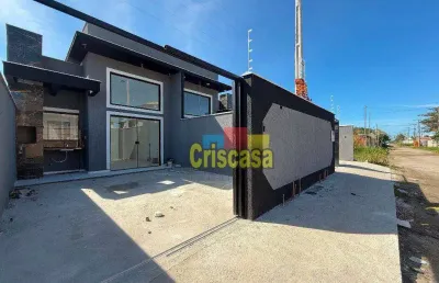 Casa com 2 dormitórios à venda, 55 m² por r$ 299.900,00 - enseada das gaivotas - rio das ostras/rj