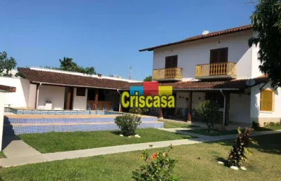 Casa com 6 dormitórios à venda, 412 m² por r$ 1.650.000,00 - extensão do bosque - rio das ostras/rj