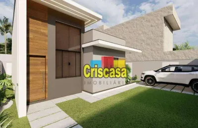 Casa com 3 dormitórios à venda, 80 m² por r$ 500.000,00 - praia mar - rio das ostras/rj