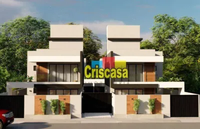 Casa com 3 dormitórios à venda, 108 m² por r$ 580.000,00 - atlântica - rio das ostras/rj