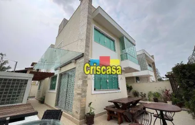 Casa com 4 dormitórios à venda, 174 m² por r$ 1.250.000,00 - ouro verde - rio das ostras/rj