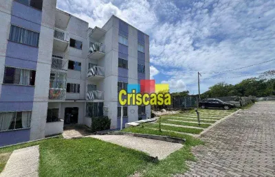 Apartamento com 2 dormitórios à venda, 60 m² por r$ 185.000,00 - maria turri - rio das ostras/rj