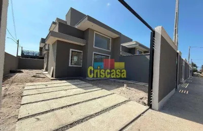 Casa com 3 dormitórios à venda, 80 m² por r$ 490.000,00 - enseada das gaivotas - rio das ostras/rj