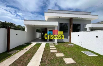 Casa com 3 dormitórios à venda, 109 m² por r$ 695.000,00 - colinas - rio das ostras/rj