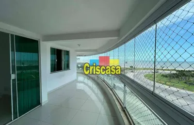 Apartamento com 2 dormitórios à venda, 80 m² por r$ 465.000,00 - jardim campomar - rio das ostras/rj