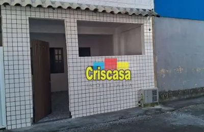 Casa com 1 dormitório à venda, 55 m² por r$ 160.000,00 - recanto - rio das ostras/rj