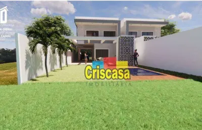 Casa com 3 dormitórios à venda, 200 m² por r$ 900.000,00 - bosque beira rio - rio das ostras/rj